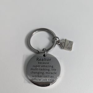 Unisex Realtor Keychain